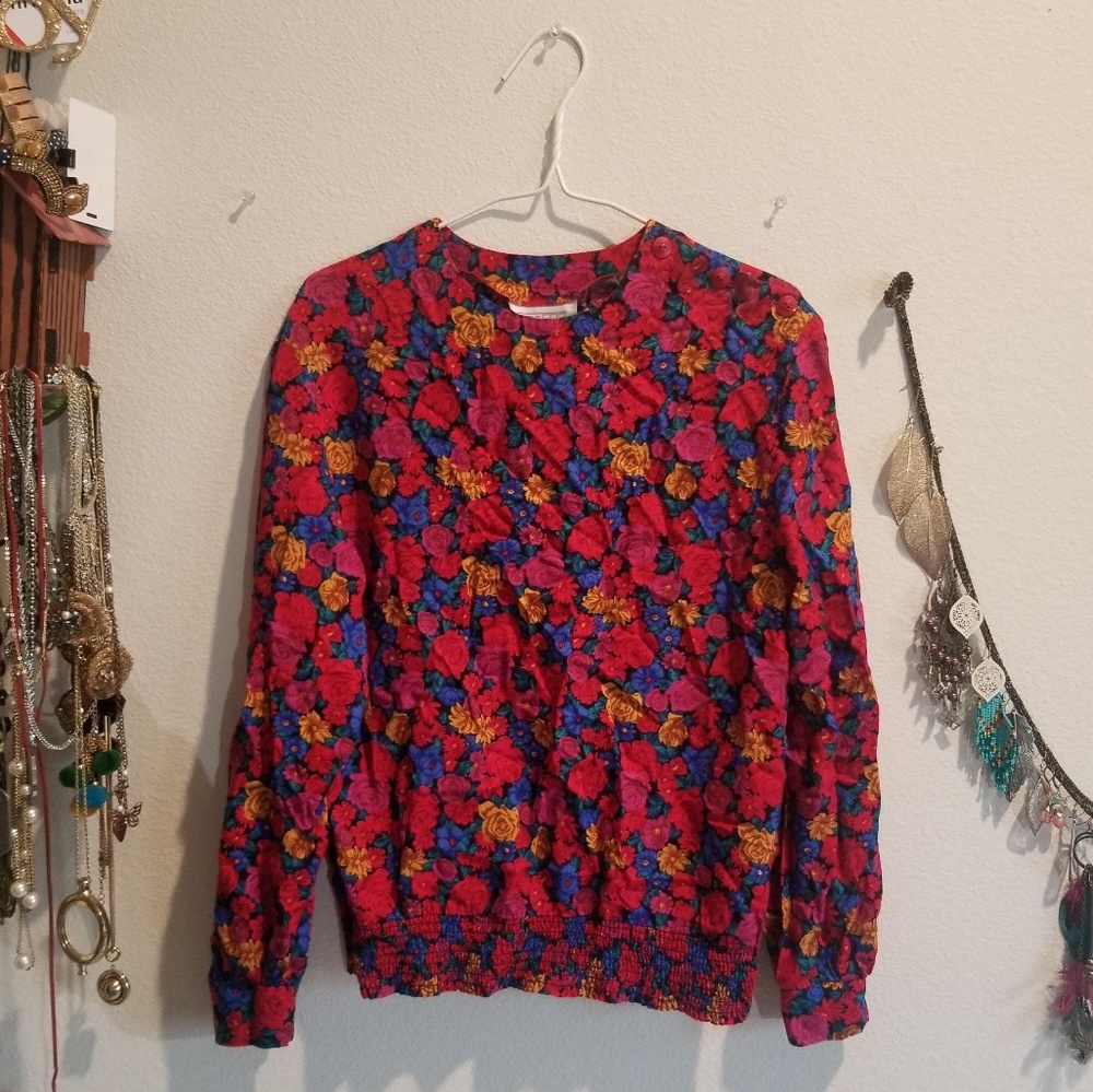 Vintage Floral Top
